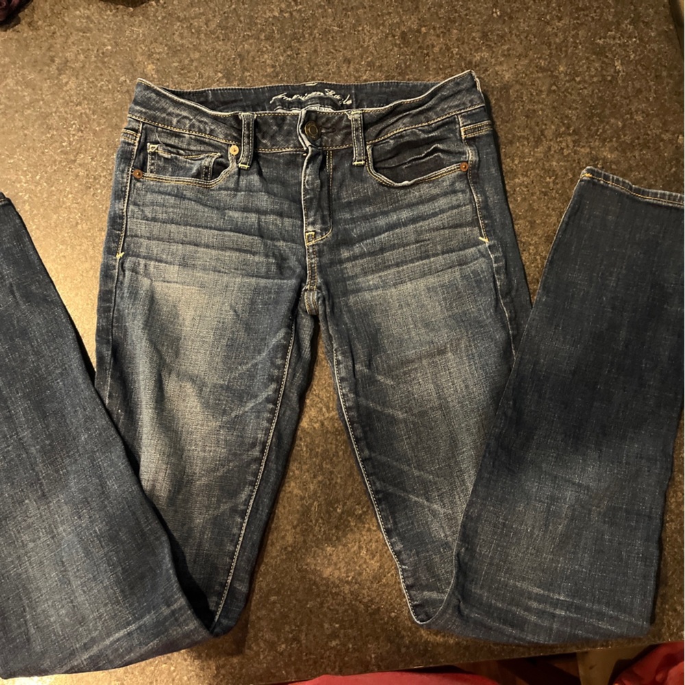 American eagle 6 skinny super skinny jeans